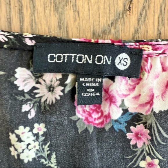 Cotton On Women’s Floral Sleeveless Dress with Pockets Size X-Small - Picture 8 of 9